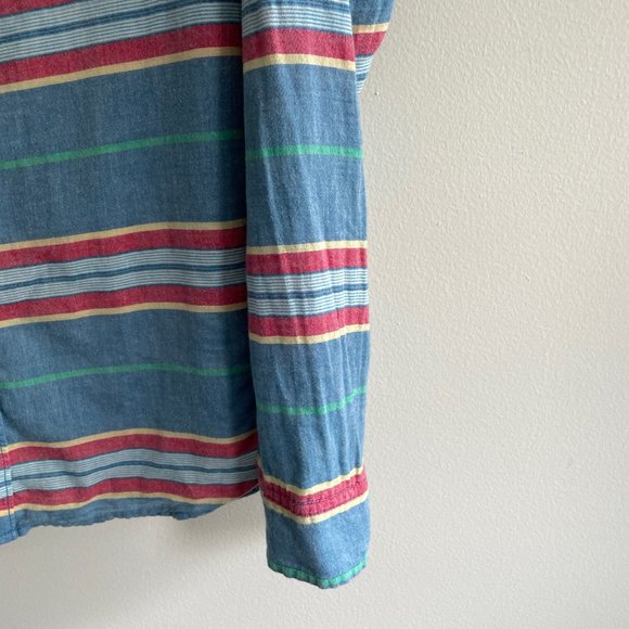 Hawkings McGill Mens S Long Sleeve Multicolor Button Down - Picture 2 of 6